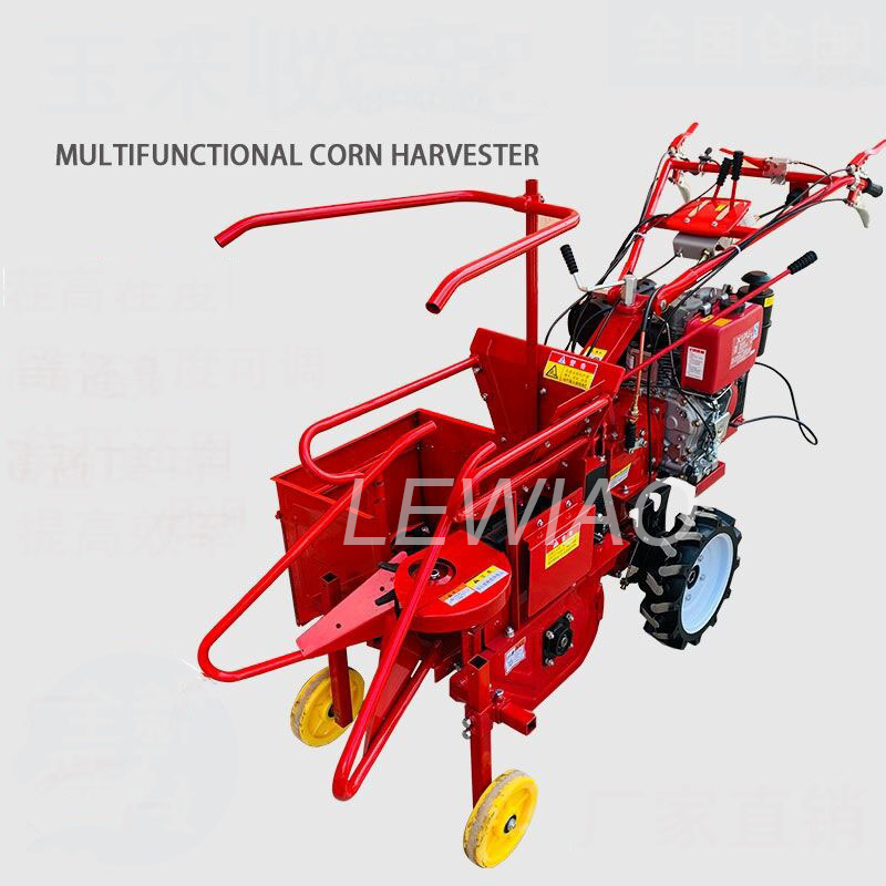 Cosechadora de maíz seca y húm - Combine Harvester Mini reseña y precio