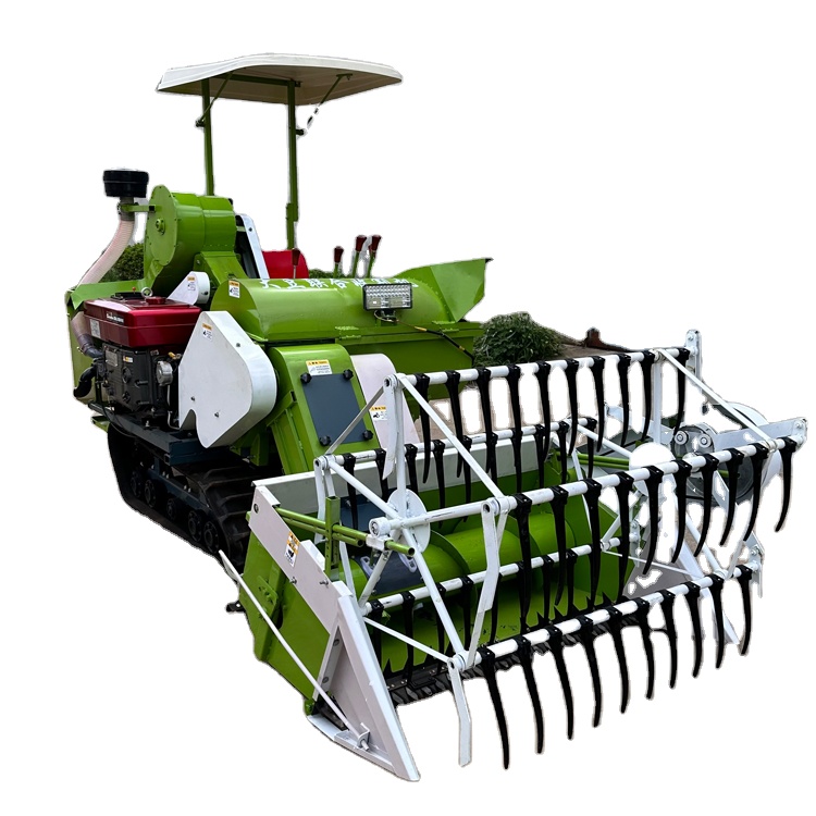 Cosechadora de Soja de 25hp pa - Combine Harvester Mini reseña y precio
